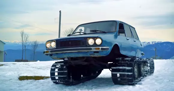 Dacă DACIA construia tancuri, așa ar fi arătat