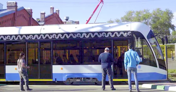 Acesta este tramvaiul autonom, poate cel mai sigur mijloc de transport în comun