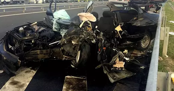 Șoferul beat care a ucis doi oameni și un copil a fost audiat de Poliție