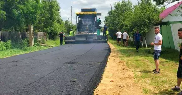Asfaltare de mântuială, în România: un singur strat, direct pe pământ
