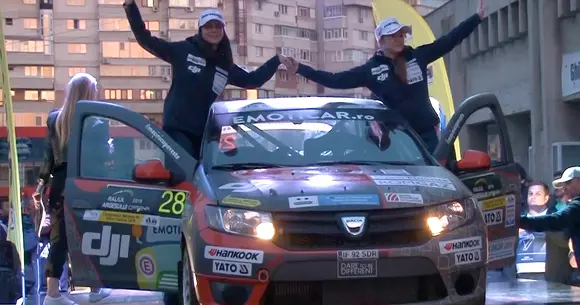 Pentru prima oară, România are un echipaj feminin la Campionatul European de Raliuri