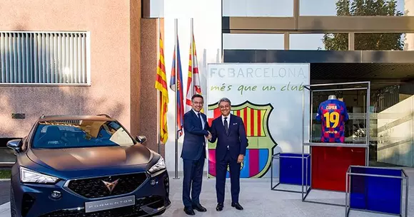 Cupra a devenit noul partener al clubului de fotbal FC Barcelona
