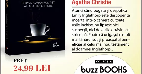 ”Misterioasa afacere de la Styles”, de Agatha Christie | RECOMANDARE DE CARTE