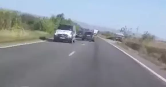 Accident teribil surprins pe o soșea din Timiș! Șoferul era beat ( Video)