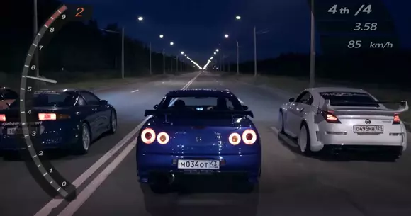 Need For Speed Underground 2, recreat în viața reală (VIDEO)