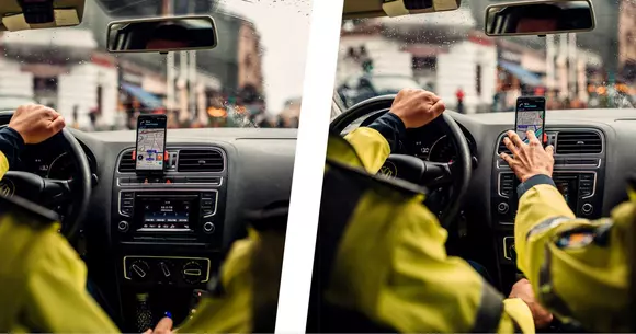 A început amendarea șoferilor care folosesc telefonul mobil! Amenzi de 7.250 de lei