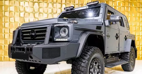 Acest Mercedes G500 este atât de blindat încât Apocalipsa ar fi vacanță în el (VIDEO)