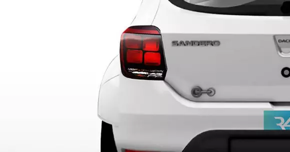 Surpriză! Dacia Sandero cu motor 1.6 litri turbo de 263 CP