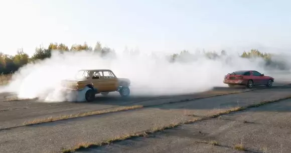 Gymkhana rusească este producția suprarealistă a anului (VIDEO)