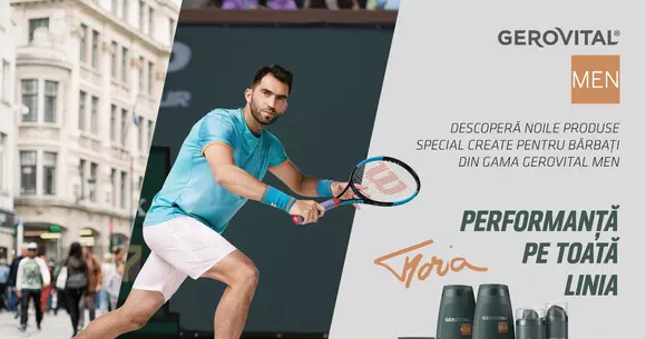 Gerovital Men – gamă completă de îngrijire pentru bărbații activi, orientați spre performanță pe toate planurile  (P)