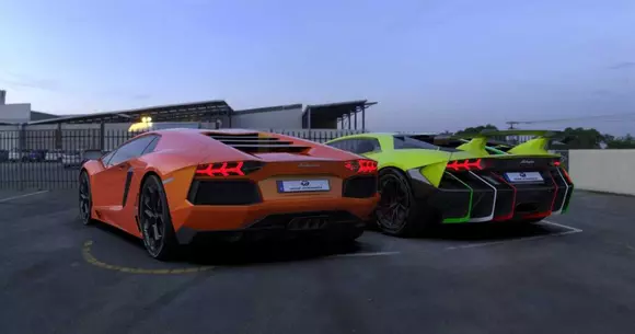 Tuning Lamborghini semnat de un român! Cât costă kitul aerodinamic