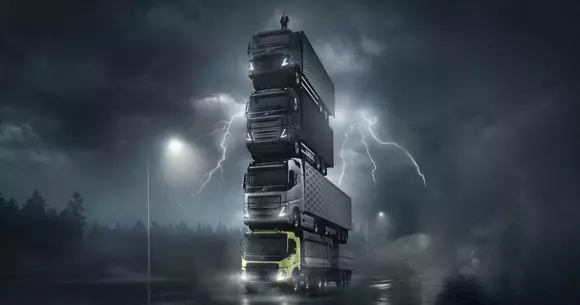 Volvo Trucks uimește lumea cu o reclamă-monstru. Ce vezi aici nu e trucat! (VIDEO)