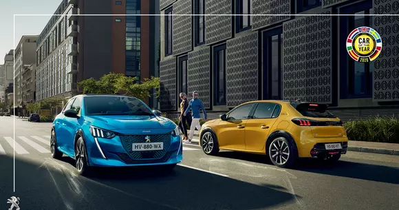 (P) Noul PEUGEOT 208 a fost desemnat “Mașina Anului 2020”
