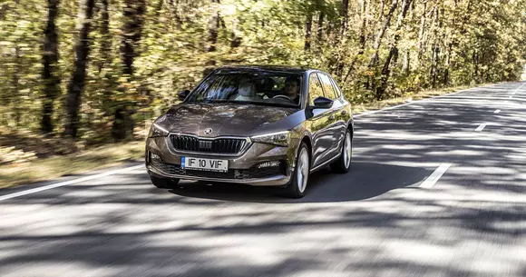 Skoda Scala 1.5 TSI DSG Style: La mijloc de codru des