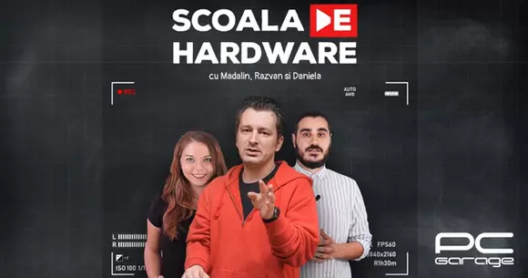 PC Garage lansează “Şcoala de Hardware” - emisiuni LIVE interactive şi educative