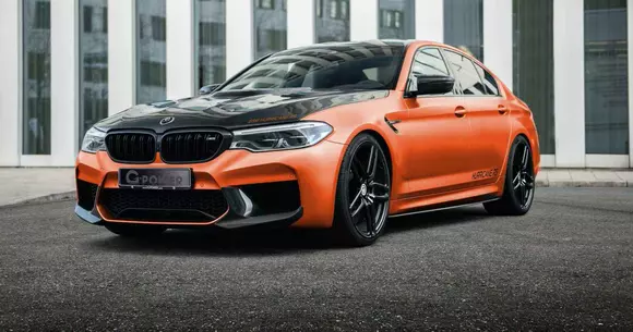 G-Power BMW M5 e așa puternic încât are viteza maximă limitată la 350 km/h