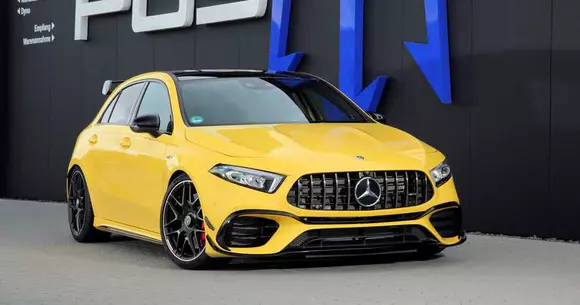 Mercedes A 45 AMG de la Posaidon este la fel de rapid ca Aston Martin Vanquish