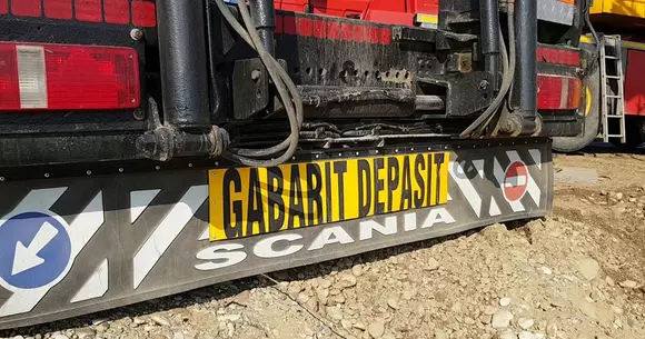 Atenție! Transport agabaritic pe ruta Buzău - Galați