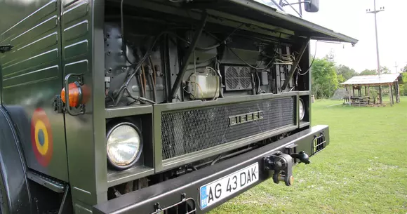 AM 443T - camionul militar produs în România cu mecanică de TAB