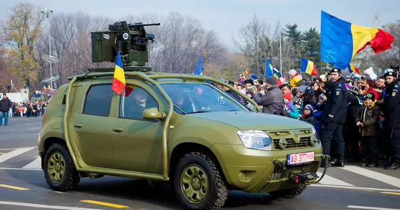Dacia Duster Army - toate informațiile despre această versiune militară