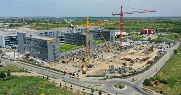 Continental investește 33 de milioane de euro pentru extinderea clădirii de birouri din Timișoara