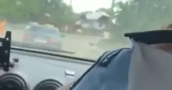 Premieră în România: primul video filmat dintr-o mașină a Poliției aflată în urmărire