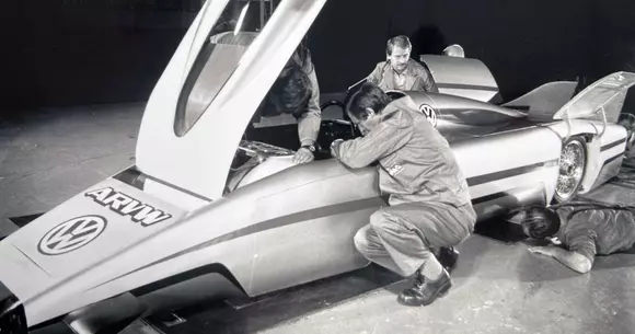 Așa arăta cel mai rapid și mai aerodinamic Volkswagen creat vreodată