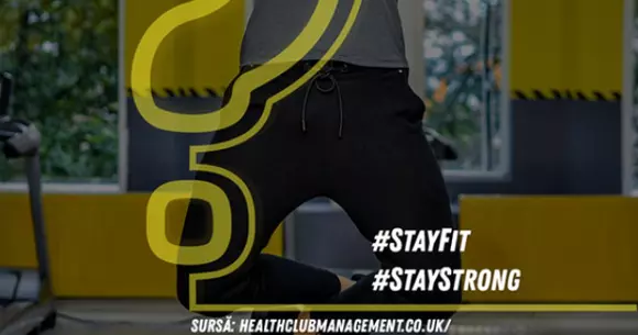 Sălile de sport nu reprezintă un risc suplimentar pentru infectarea cu COVID-19