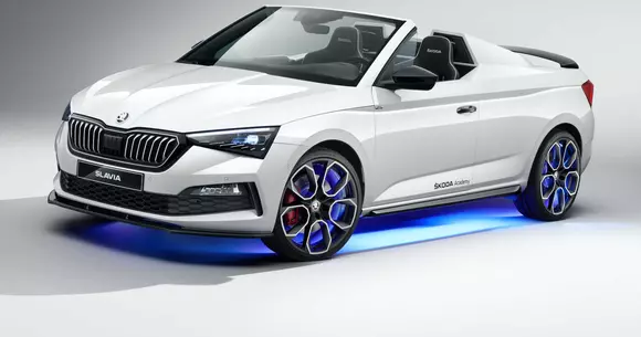 Skoda Slavia este conceptul îndrăzneț al cehilor din acest an