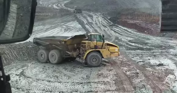 Drift cu greutate. Schema pe care o face șoferul unui camion de 33 de tone