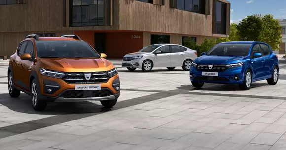 Primele imagini oficiale cu noile modele Dacia Logan, Sandero și Sandero Stepway