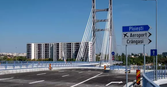 Sâmbătă se va deschide circulaţia pe Podul Ciurel