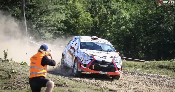 Podium la Iași pentru echipajul susținut de Borsec