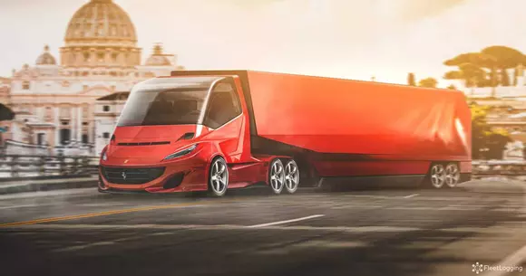 Cum ar arăta camioanele dacă ar fi produse de Ferrari, Lamborghini sau McLaren