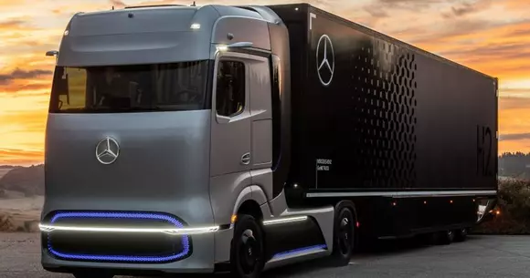 Mercedes-Benz GenH2 Truck - camionul alimentat cu hidrogen și 1000 km autonomie