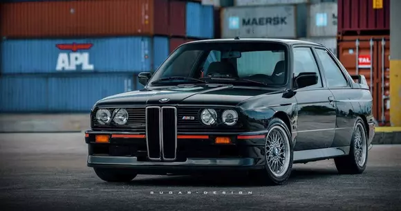 Cineva a pus grile verticale pe toate BMW-urile M3 din istorie (FOTO)