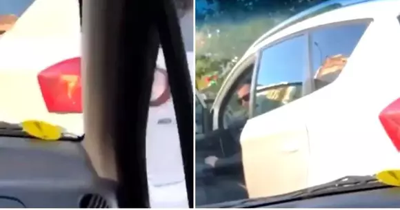 O tânără din Reșița a condus doar 200 de metri după ce a luat carnetul și s-a oprit cu mașina în alt autoturism