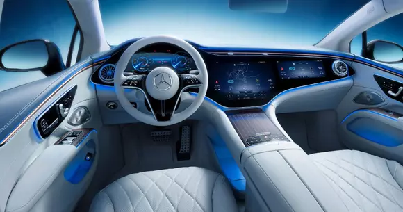Mercedes-Benz EQS își prezintă interiorul - așa arată viitorul în materie de lux sustenabil