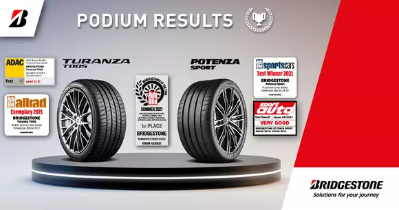Bridgestone a obținut rezultate de top în testele AUTO BILD