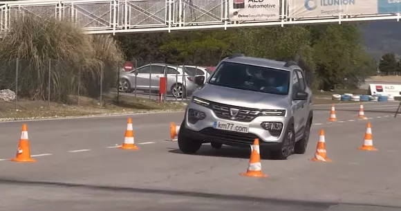 VIDEO: Dacia Spring la testul elanului