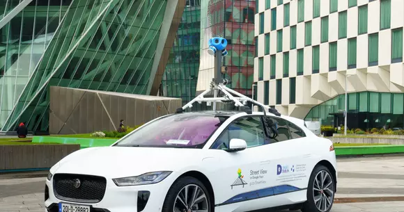 Google va măsura calitatea aerului din Dublin cu ajutorul lui Jaguar I-Pace