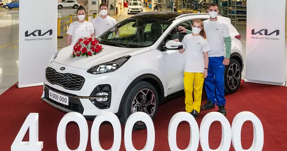 Kia Europa a depășit pragul de patru milioane de unități produse