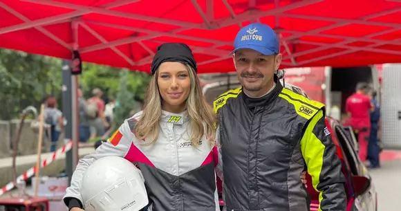 Maria Iordănescu a fost copilot în etapa de la Sinaia a Campionatului de Viteză în Coastă