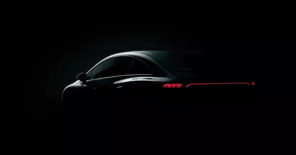 Teaser pentru Mercedes EQE. Premiera la IAA Mobility 2021