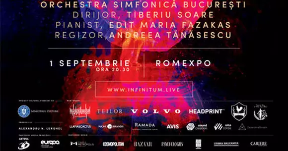 INFINITUM - spectacol complex în care muzica simfonică se combină perfect armonios cu dansul și new media