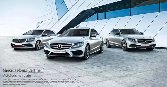 Se relansează programul Mercedes-Benz Certified, dedicat autoturismelor rulate certificate cu un pachet de 12 beneficii.