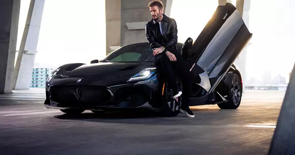 De la excepțional, la excepțional: coupé Maserati MC20 Fuoriserie pentru David Beckham.