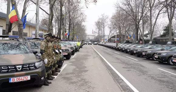 Ministerul Apărării Naționale a recepționat un nou lor de SUV-uri Dacia Duster.