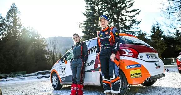 Început excelent de sezon pentru pilotul Cristiana Oprea, locul 8 general pe zăpadă, la Romania Historic Winter Rally