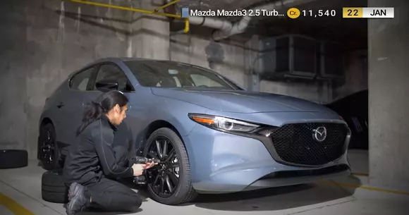 Pentru pasionați: Mazda 3 aleargă la autocross în stil Gran Turismo